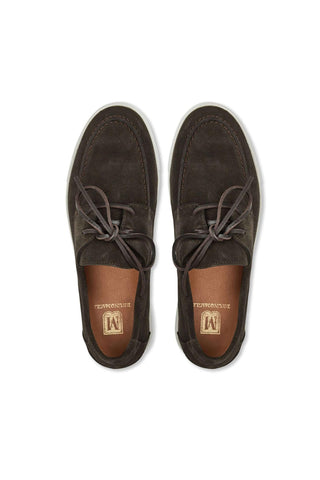 Bruno Magli Novoli Suede Boat Shoe-AmbrogioShoes