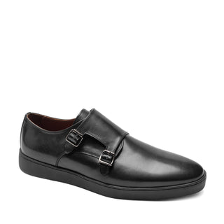 Bruno Magli Palestro Calf-Skin Leather Double Monk-Strap Sneaker (BM1070)-AmbrogioShoes