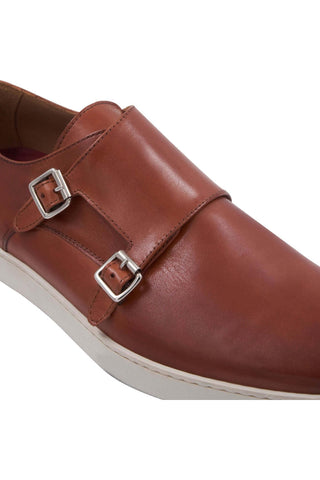 Bruno Magli Palestro Leather Double Monk Sneaker-AmbrogioShoes