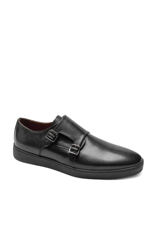 Bruno Magli Palestro Leather Double Monk Sneaker-AmbrogioShoes