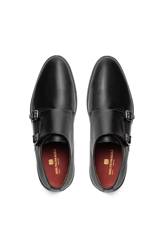 Bruno Magli Palestro Leather Double Monk Sneaker-AmbrogioShoes