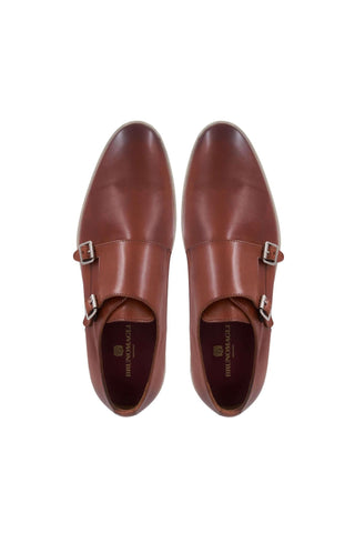Bruno Magli Palestro Leather Double Monk Sneaker-AmbrogioShoes