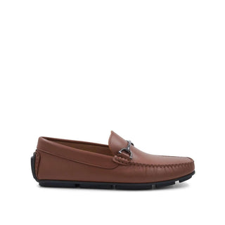 Bruno Magli Parker Supple Calf-Skin Leather Horse-Bit Loafer (BM1082)-AmbrogioShoes