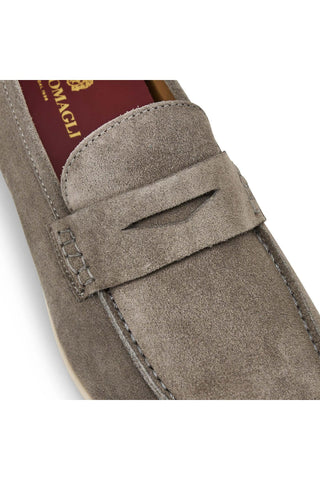 Bruno Magli Patrizio Suede Penny Loafer-AmbrogioShoes