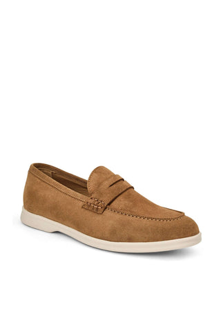 Bruno Magli Patrizio Suede Penny Loafer-AmbrogioShoes