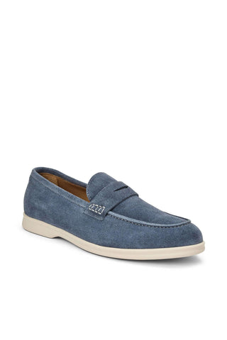 Bruno Magli Patrizio Suede Penny Loafer-AmbrogioShoes
