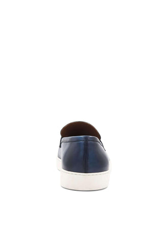Bruno Magli Prato Calf-Skin Leather Horse-Bit Slip-On Penny Loafer (BM1003)-AmbrogioShoes
