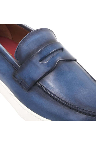 Bruno Magli Prato Leather Horse-Bit Slip-On Penny Loafer (BM1003)-AmbrogioShoes