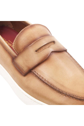 Bruno Magli Prato Leather Horse-Bit Slip-On Penny Loafer (BM1003)-AmbrogioShoes