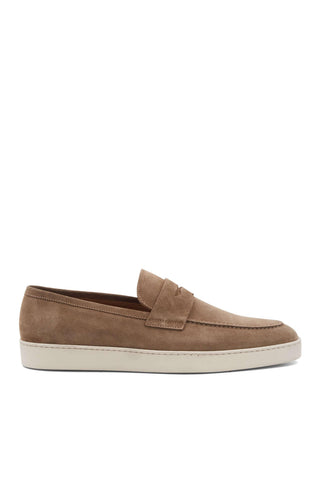Bruno Magli Prato Suede Slip-On Penny Loafer (BM1003)-AmbrogioShoes
