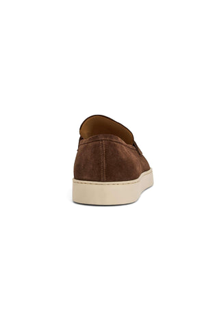 Bruno Magli Prato Suede Slip-On Penny Loafer (BM1003)-AmbrogioShoes