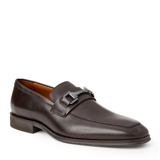 Bruno Magli Raging Calf-Skin Leather Horse-Bit Loafer (BM1024)-AmbrogioShoes