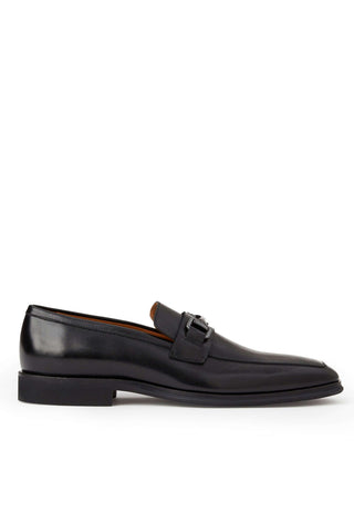 Bruno Magli Raging Calf-Skin Leather Horse-Bit Loafer (BM1024)-AmbrogioShoes