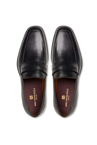 Bruno Magli Raging Calf-Skin Leather Penny Loafer (BM1023)-AmbrogioShoes