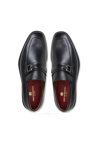 Bruno Magli Raging Leather Side-Bit Loafer-AmbrogioShoes
