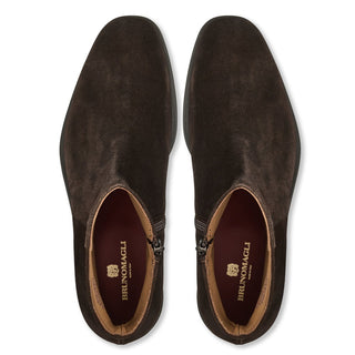 Bruno Magli Raging Men's Shoes Suede Leather Side Zip Boot (BM1097)-AmbrogioShoes