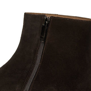 Bruno Magli Raging Men's Shoes Suede Leather Side Zip Boot (BM1097)-AmbrogioShoes