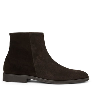 Bruno Magli Raging Men's Shoes Suede Leather Side Zip Boot (BM1097)-AmbrogioShoes
