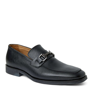 Bruno Magli Raging Saffiano Leather Horse-Bit Loafer (BM1025)-AmbrogioShoes