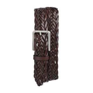 Bruno Magli Rocco Woven Calf-Skin Leather Belt-AmbrogioShoes