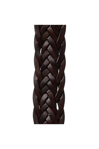 Bruno Magli Rocco Woven Calf-Skin Leather Belt-AmbrogioShoes