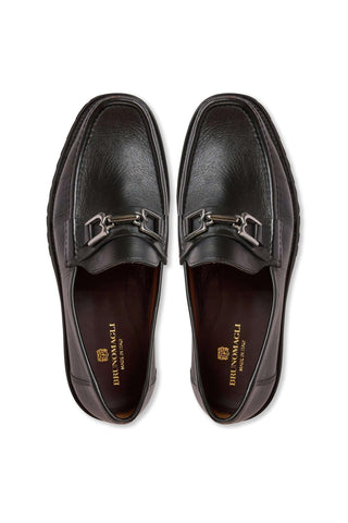 Bruno Magli Rocky Leather Horse-Bit Loafers (BM1009)-AmbrogioShoes