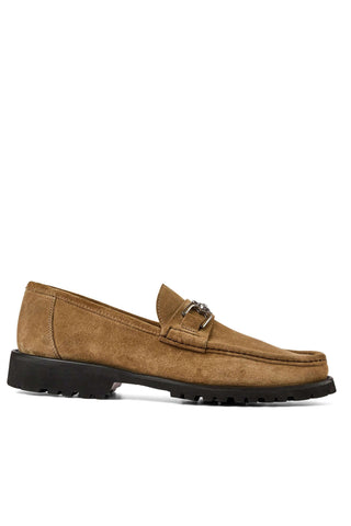 Bruno Magli Rocky Suede Horse-Bit Loafers (BM1008)-AmbrogioShoes