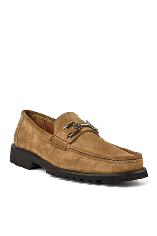 Bruno Magli Rocky Suede Horse-Bit Loafers (BM1008)-AmbrogioShoes