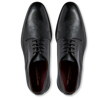 Bruno Magli Salerno Men's Shoes Saffiano Leather Derby (BM1034)-AmbrogioShoes