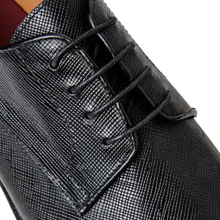 Bruno Magli Salerno Men's Shoes Saffiano Leather Derby (BM1034)-AmbrogioShoes