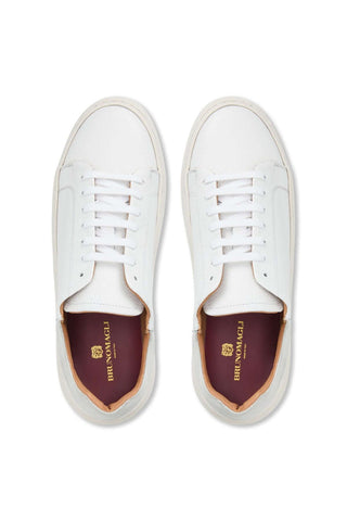 Bruno Magli Salvatore Calf-Skin Leather Sneaker(BM1084)-AmbrogioShoes