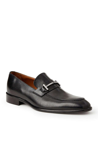Bruno Magli Sante Calf-Skin Leather Horse-Bit Loafer (BM1015)-AmbrogioShoes
