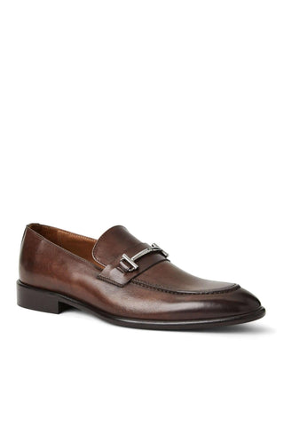 Bruno Magli Sante Leather Horse-Bit Loafer (BM1015)-AmbrogioShoes