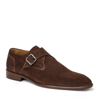 Bruno Magli Solero Suede Single Monk-Strap (BM1026)-AmbrogioShoes