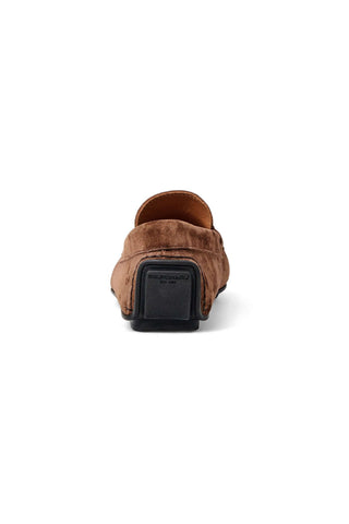 Bruno Magli Taranto Suede Moccasin Penny Driver-AmbrogioShoes