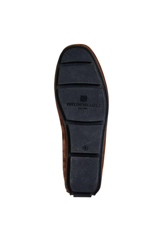 Bruno Magli Taranto Suede Moccasin Penny Driver-AmbrogioShoes