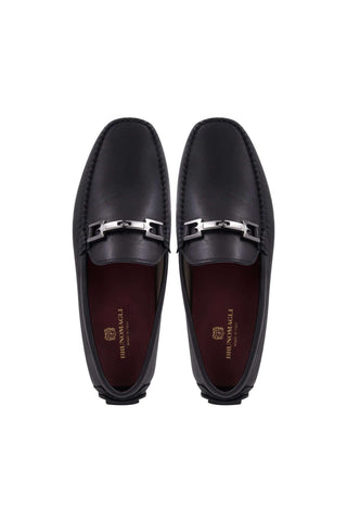 Bruno Magli Taso Leather Horse-Bit Moccasin Driver-AmbrogioShoes