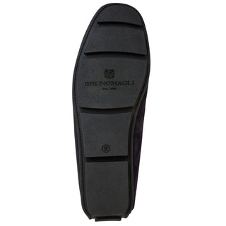 Bruno Magli Tazio Men's Shoes Suede Leather Moccasin Driver (BM1063)-AmbrogioShoes