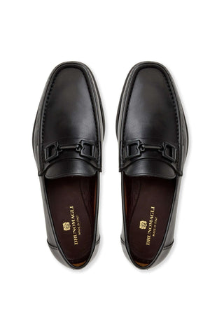 Bruno Magli Tivoli Calf-Skin Leather Horse-Bit Loafer (BM1012)-AmbrogioShoes