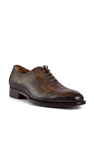 Bruno Magli Treviso Embossed Leather Oxford exclusive at Brown / 8 US