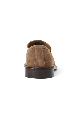 Bruno Magli Venezia Suede Slip-On Penny Loafer (BM1007)-AmbrogioShoes