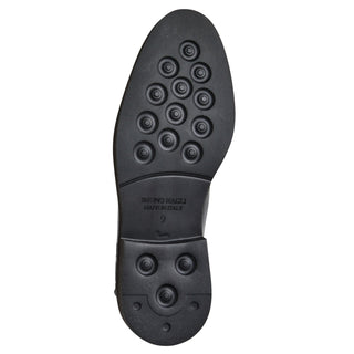 Bruno Magli Vespa Men's Shoes Supple Calf-Skin Leather Slip-On Wing-Tip Chelsea Boot (BM1053)-AmbrogioShoes