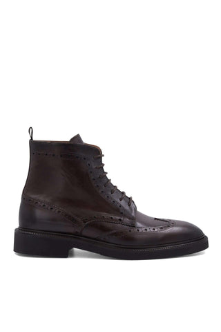 Bruno Magli Vincenzo Supple Calf-Skin Leather Wing-Tip Boot (BM1055)-AmbrogioShoes