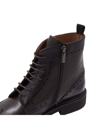 Bruno Magli Vincenzo Supple Calf-Skin Leather Wing-Tip Boot (BM1055)-AmbrogioShoes