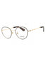 1109 - Light Gold/Clear demo lens
