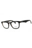 4121 - Black On Vintage Checkered/Clear demo lens
