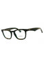 4125 - Checkered Green/Clear demo lens