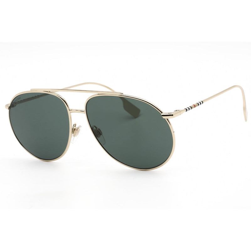 Burberry 0BE3138 Sunglasses Gold/Green Women's-AmbrogioShoes
