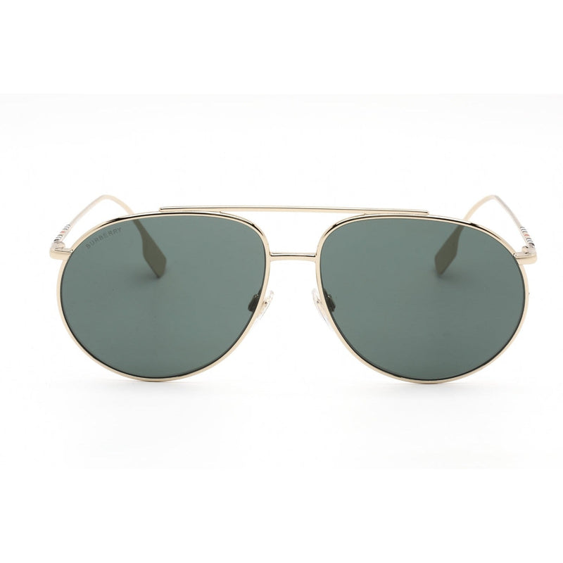 Burberry 0BE3138 Sunglasses Gold/Green Women's-AmbrogioShoes