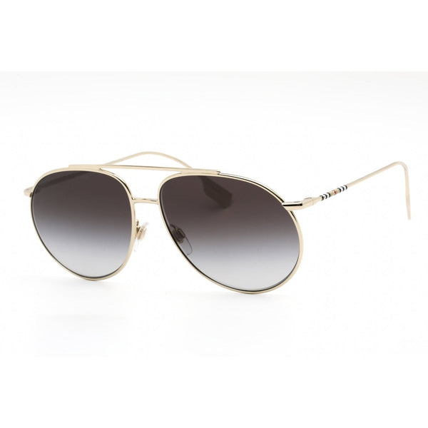 Burberry 0BE3138 Sunglasses Light Gold/Grey Gradient Unisex-AmbrogioShoes